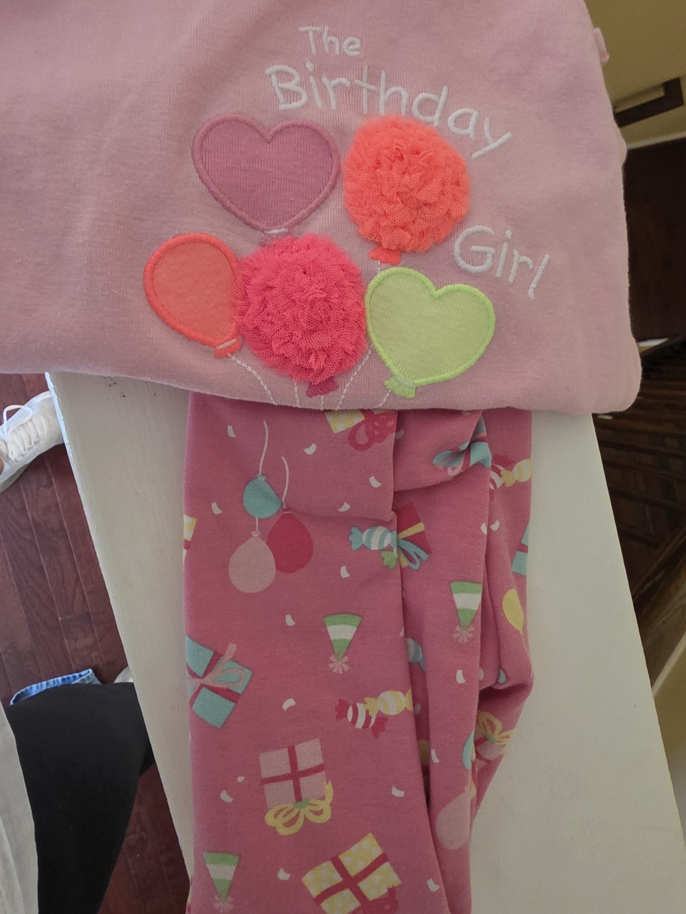 Pink "Birthday Girl" Kids Outfit Gymboree